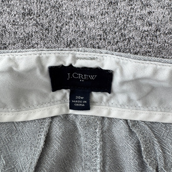 J. Crew Gray Linen Shorts - Picture 4 of 4
